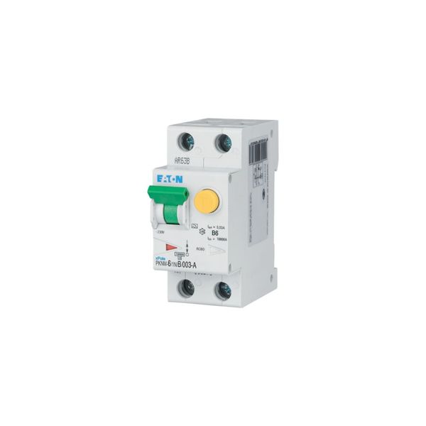 RCD/MCB combination, 6 A, 30 mA, MCB trip characteristic: B, 1p+N, RCD trip characteristic: A image 15