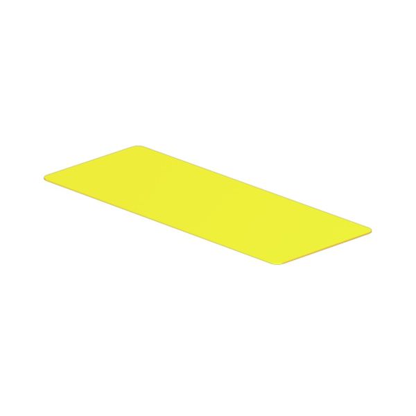 Device marking, Self-adhesive, halogen-free, 20 mm, Polyester, yellow image 1