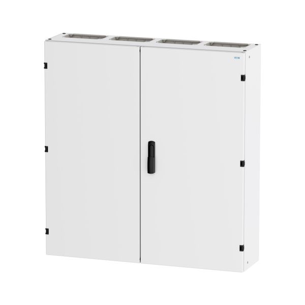 Wall-mounted enclosure EMC2 empty, IP55, protection class II, HxWxD=1100x1050x270mm, white (RAL 9016) image 3