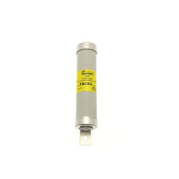 Fuse-link, high speed, 63 A, AC 1200 V, DC 660 V, BS2692-1, 26 x 139 mm, BS image 5