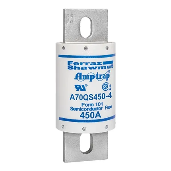 High Speed Fuse Amp-Trap® A70QS 700VAC 700VDC 450A Bolted Blade image 1