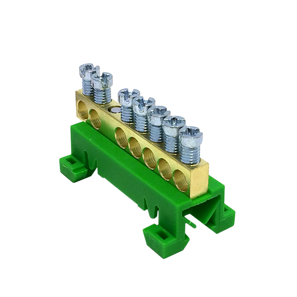 PE7 GREEN 7x16mm²  Neutral terminal IP00 image 1