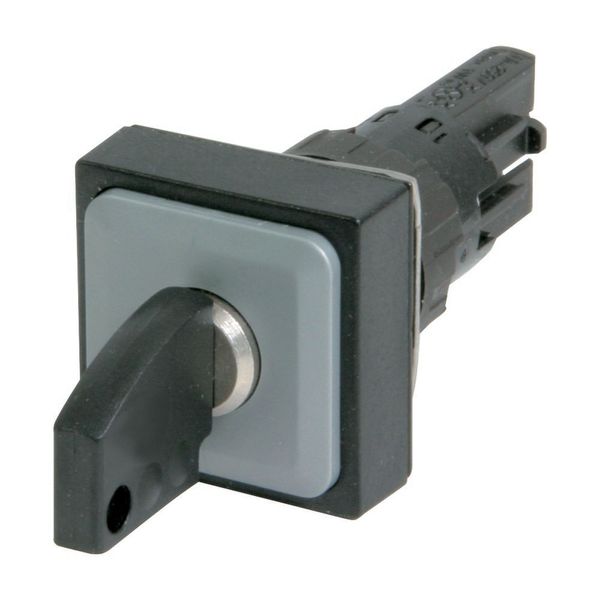 Key-operated actuator, 3 positions, black, maintained image 4