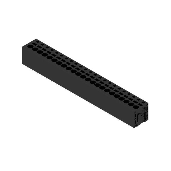 PCB terminal, 5.00 mm, Number of poles: 23, Conductor outlet direction image 2