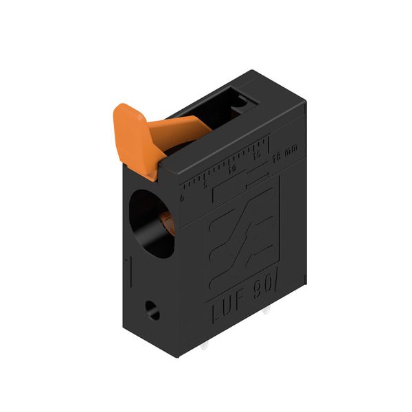 PCB terminal, 10.00 mm, Number of poles: 1, Conductor outlet direction image 3