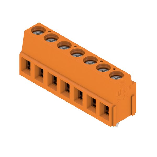 PCB terminal, 5.08 mm, Number of poles: 7, Conductor outlet direction: image 2