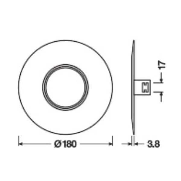 SPOT RING D180 WT image 2