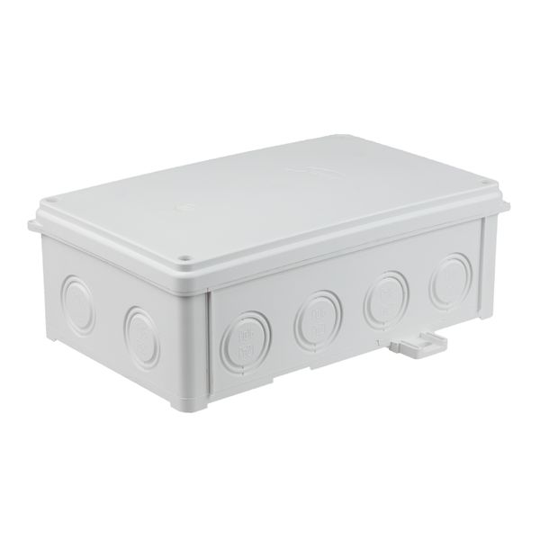 Surface junction box N110x180S white image 1