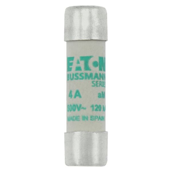 Fuse-link, LV, 4 A, AC 500 V, 10 x 38 mm, aM, IEC image 4