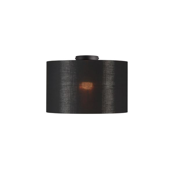 FENDA lamp shade, D455/ H280, black/copper image 5