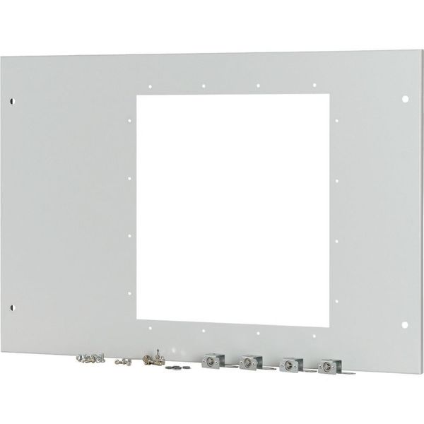 Front cover for IZMX40, withdrawable, HxW=550x800mm, grey image 6