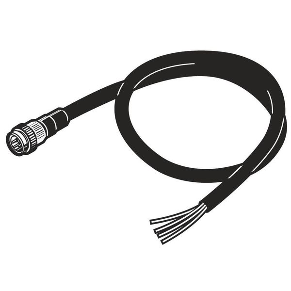 7/8 power cable length 5 m with male connector on one side and open on image 2