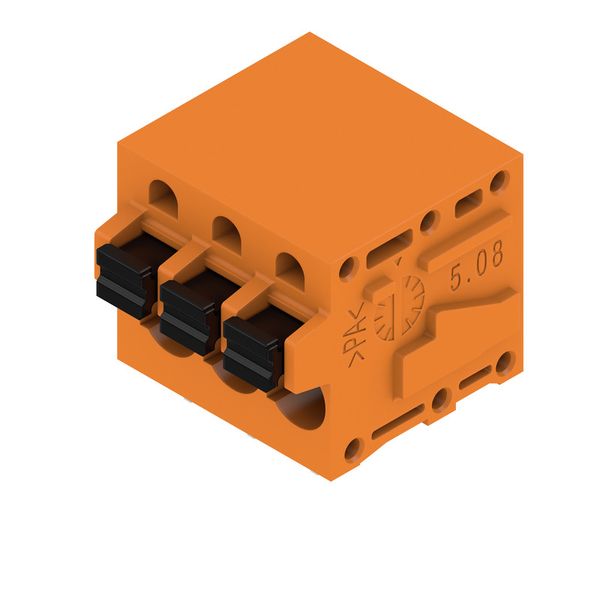 PCB terminal, 5.08 mm, Number of poles: 3, Conductor outlet direction: image 1