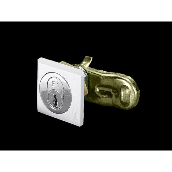 SZ Cam lock, glass-fibre reinforced polyamid, with lock cylinder insert, Lock E1 image 7