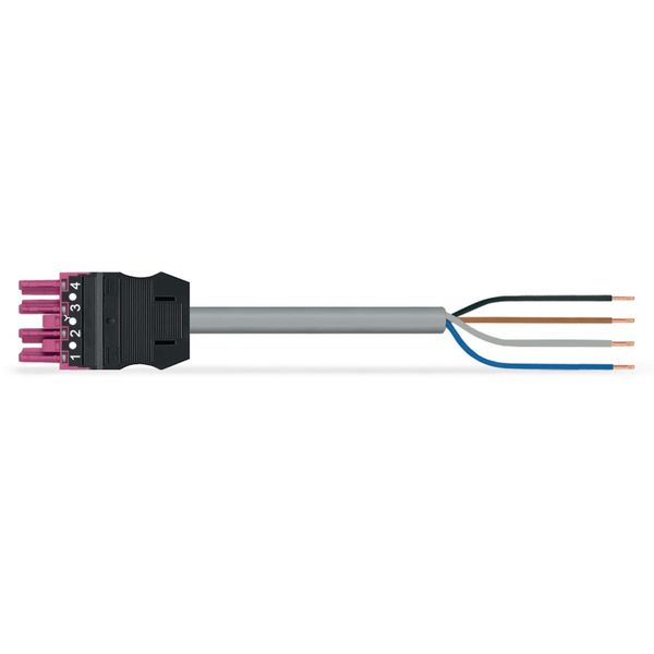 pre-assembled connecting cable B2ca Plug/open-ended black image 1