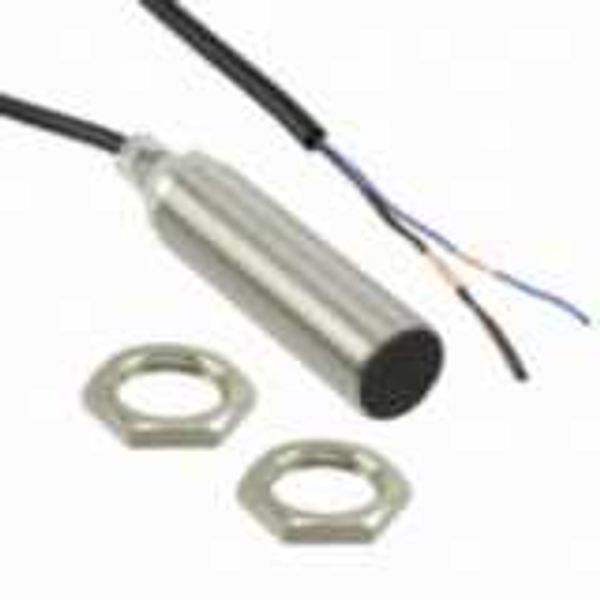 Proximity sensor, inductive, nickel-brass, long body, M18,shielded, 8 image 2