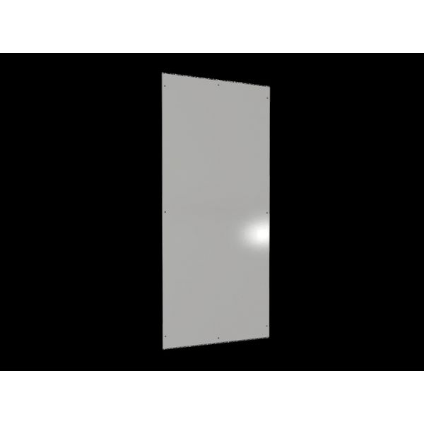 VX Side panel, screw-fastened, for HD: 2200x1000 mm, sheet steel image 1