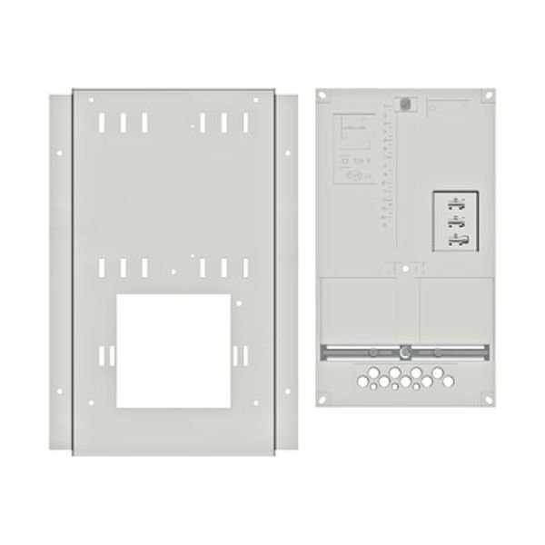 Set Meter box insert 1-row, 1 meter board / 9 Modul heights image 1