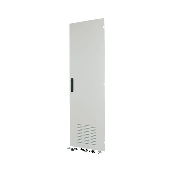 Device area door, ventilated, IP42, XF, right, HxW=2000x600mm, grey image 3