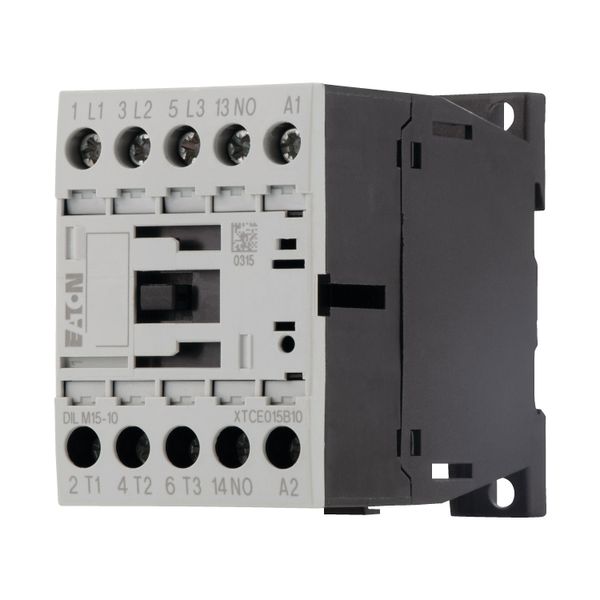Contactor, 3 pole, 380 V 400 V 7.5 kW, 1 N/O, 380 V 50 Hz, 440 V 60 Hz, AC operation, Screw terminals image 12