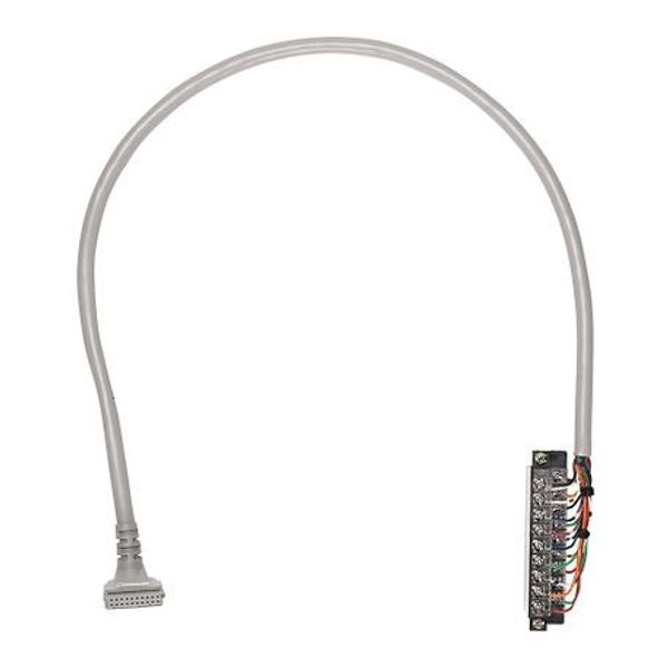 Allen-Bradley 1492-CAB025E69 Prewired Cable for 1769-OB16 and -OV16 Modules, 20 Conductors, #22 AWG, w/ 1769-RTBN18 and 20-Pin IFM connector, length 2.5 meter (8.2 feet) image 1