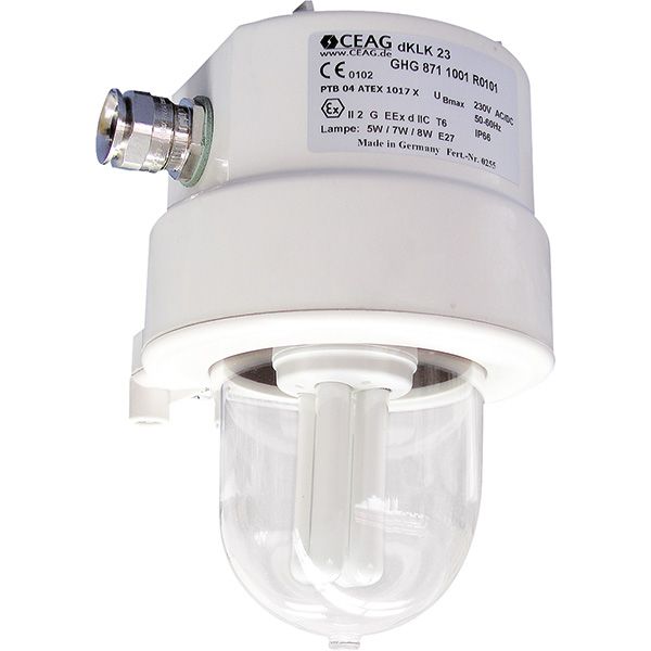 Ex-d signal lamp, dKLK 23 CG-S, 1x M20 cable gland, zone 1/21 image 2