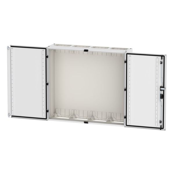 Wall-mounted enclosure EMC2 empty, IP55, protection class II, HxWxD=950x1050x270mm, white (RAL 9016) image 16