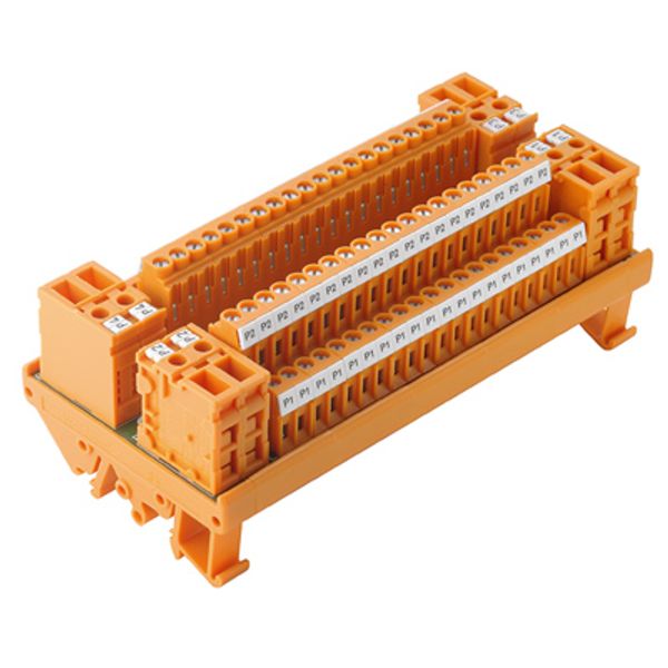 Interface module with terminal, connector, Tension-clamp connection image 2