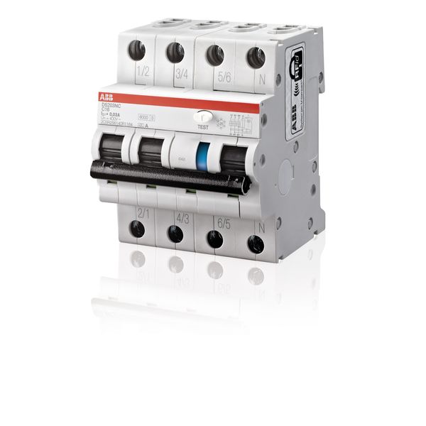 DS203NC L C16 APR30 Residual Current Circuit Breaker with Overcurrent Protection image 1