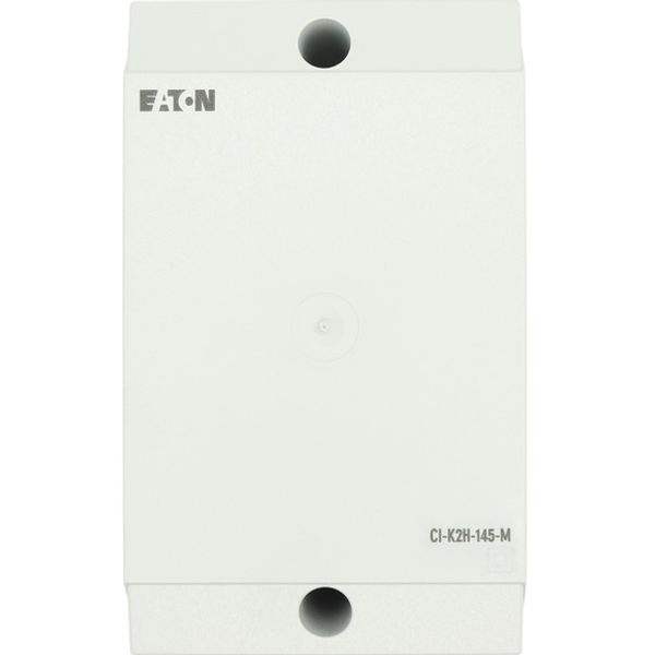 Insulated enclosure, HxWxD=160x100x145mm, +mounting plate image 3