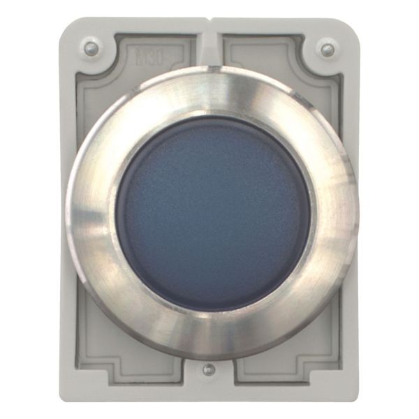 Indicator light, RMQ-Titan, flat, Blue, Front ring stainless steel image 8