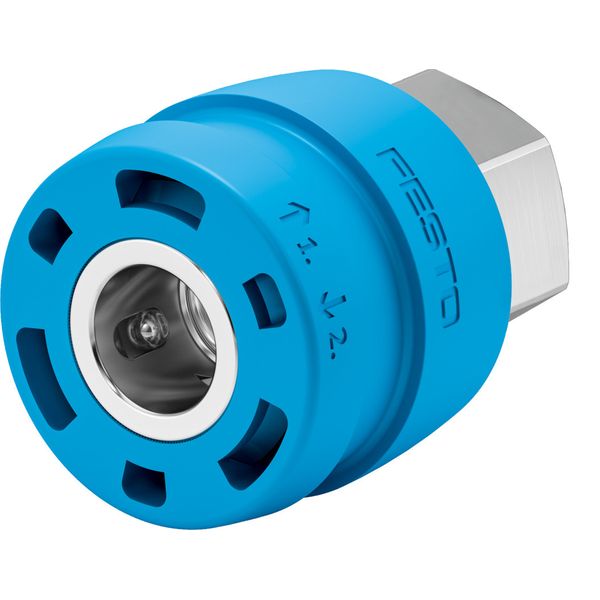 NPHS-D6-P-G14F Quick coupling socket image 1