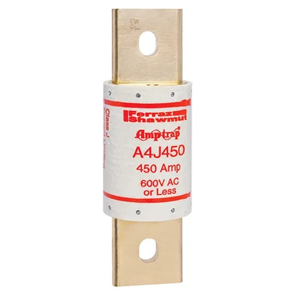 Fuse A4J - Class J - Fast-Acting 600VAC 300VDC 450A Blade image 1