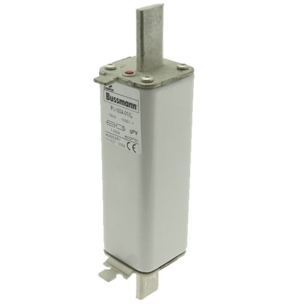 Fuse-link, high speed, 100 A, DC 1500 V, 1XL, 51 x 189 mm, gPV, IEC, UL, with indicator image 4