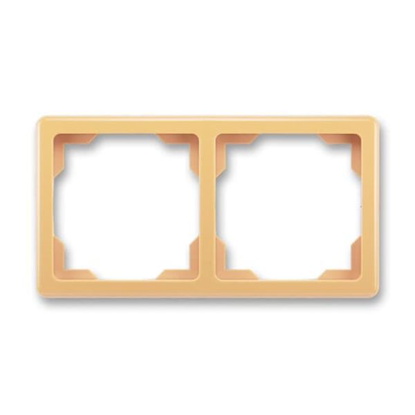 3901G-A00020 D1 Cover frame 2-gang ; 3901G-A00020 D1 image 1