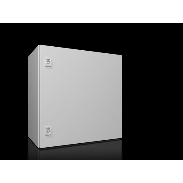 AX Compact enclosure, WHD: 600x600x350 mm, sheet steel image 3