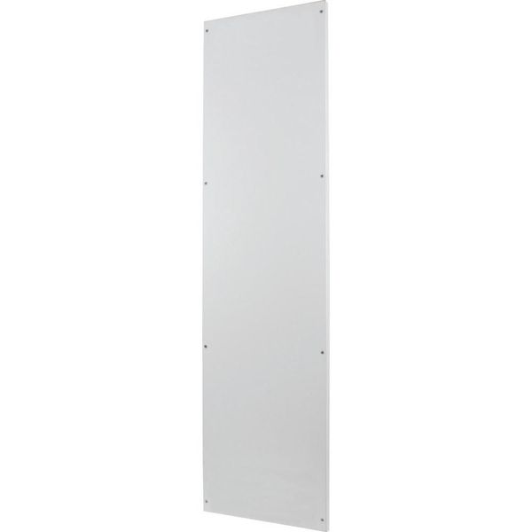 Rear wall closed, for HxW = 1400 x 425mm, IP55, grey image 4