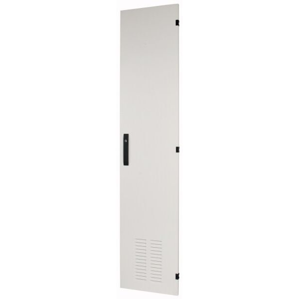 Section wide door, ventilated, right, HxW=2000x425mm, IP42, grey image 1