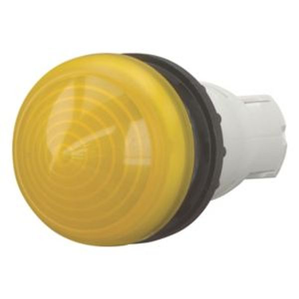 Indicator light, RMQ-Titan, Extended, conical, without light elements, For filament bulbs, neon bulbs and LEDs up to 2.4 W, with BA 9s lamp socket, ye image 2