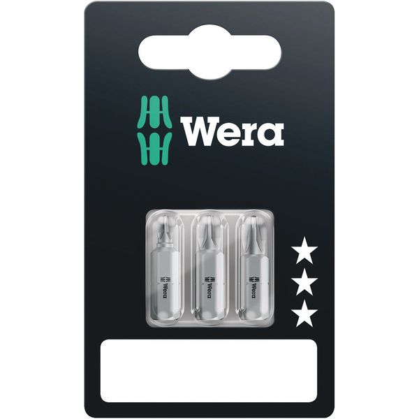 855/1 Z SB bits 3 pcs 073311 Wera image 1