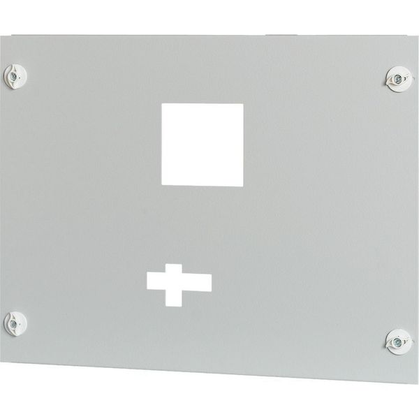 Front plate NZM2 + XFI symmetrical,vertical HxW=400x600mm image 4