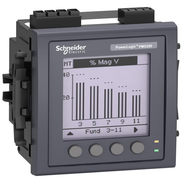 PM5340 Meter, ethernet, up to 31st H, 256K 2DI/2DO 35 alarms image 1