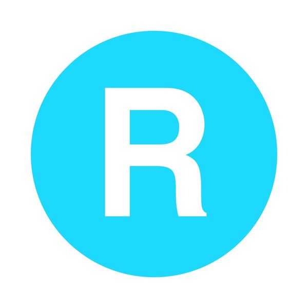 Button plate, flat blue, R image 4