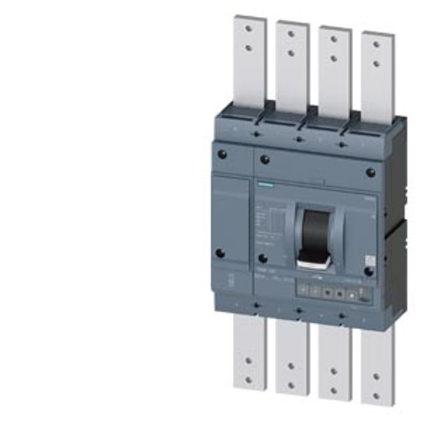 circuit breaker 3VA2 IEC Frame 1250 breaking capacity class C Icu=110 kA @ 415 V 4-pole line protection ETU330  LIG In=1250 A image 1