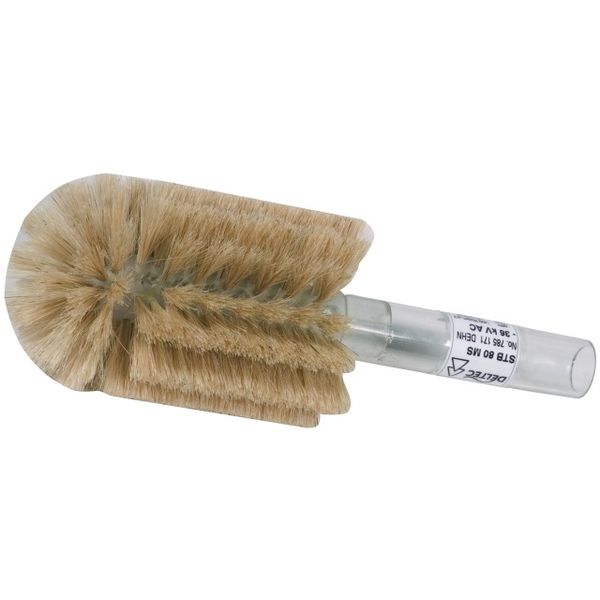 Tubular brush f. suction cleaning D 80mm L 240mm f. MS dry cleaning ki image 1