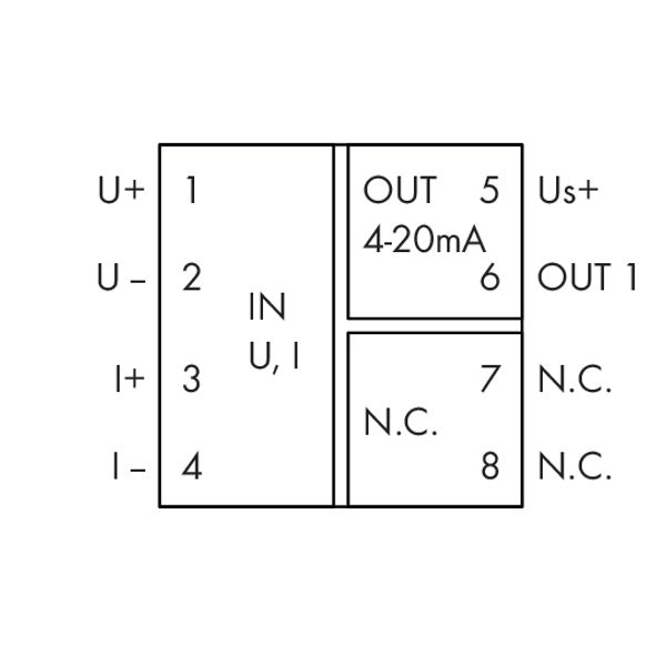 Loop-powered isolation amplifier Bipolar current and voltage input sig image 7