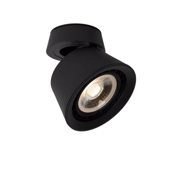 Lucide TRIGONO - Ceiling spotlight - Ø 12,7 cm - 1xES111 - Black image 1