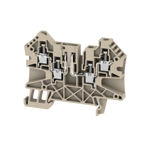 Test-disconnect terminal, Screw connection, 4 mm², 500 V, 27 A, withou image 1