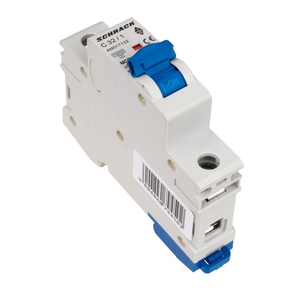 Miniature Circuit Breaker (MCB) AMPARO 10kA, C 32A, 1-pole image 3