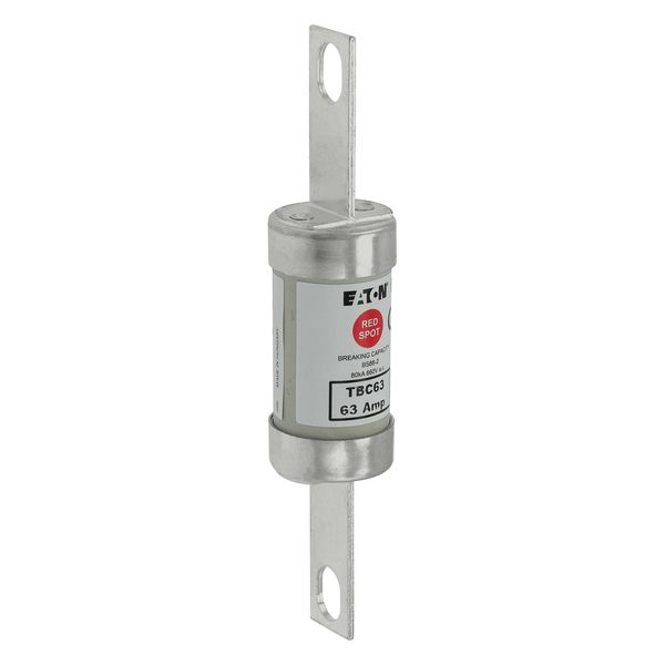 Fuse-link, LV, 63 A, AC 660 V, DC 460 V, BS88, 27 x 129 mm, gL/gG, BS image 10